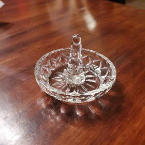 Vintage Crystal Ring Holder